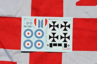 Airfix A50177 FOKKER E.II & ROYAL AIRCRAFT FACTORY BE2c